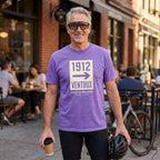 Ventoux 1912 T‑Shirt — Violet lifestyle