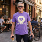 The Only Art Cycling T-Shirt — Violet lifestyle
