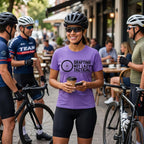 Drafting Not Lazy T-Shirt — Violet lifestyle