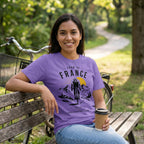 Tour de France CSC T-Shirt — Violet lifestyle