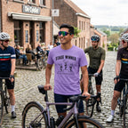 Stage Winner Cycling T-Shirt — Violet lifestyle