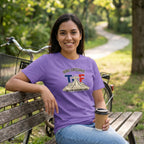 Hors Catégorie TdF Cycling T-Shirt — Violet lifestyle