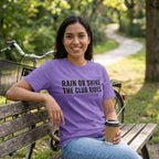 Rain or Shine T‑Shirt — Violet lifestyle