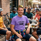Flamme Rouge 1Km T-Shirt — Violet lifestyle