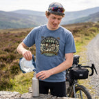 Riders Union Bakery T-Shirt — Washed Denim lifestyle