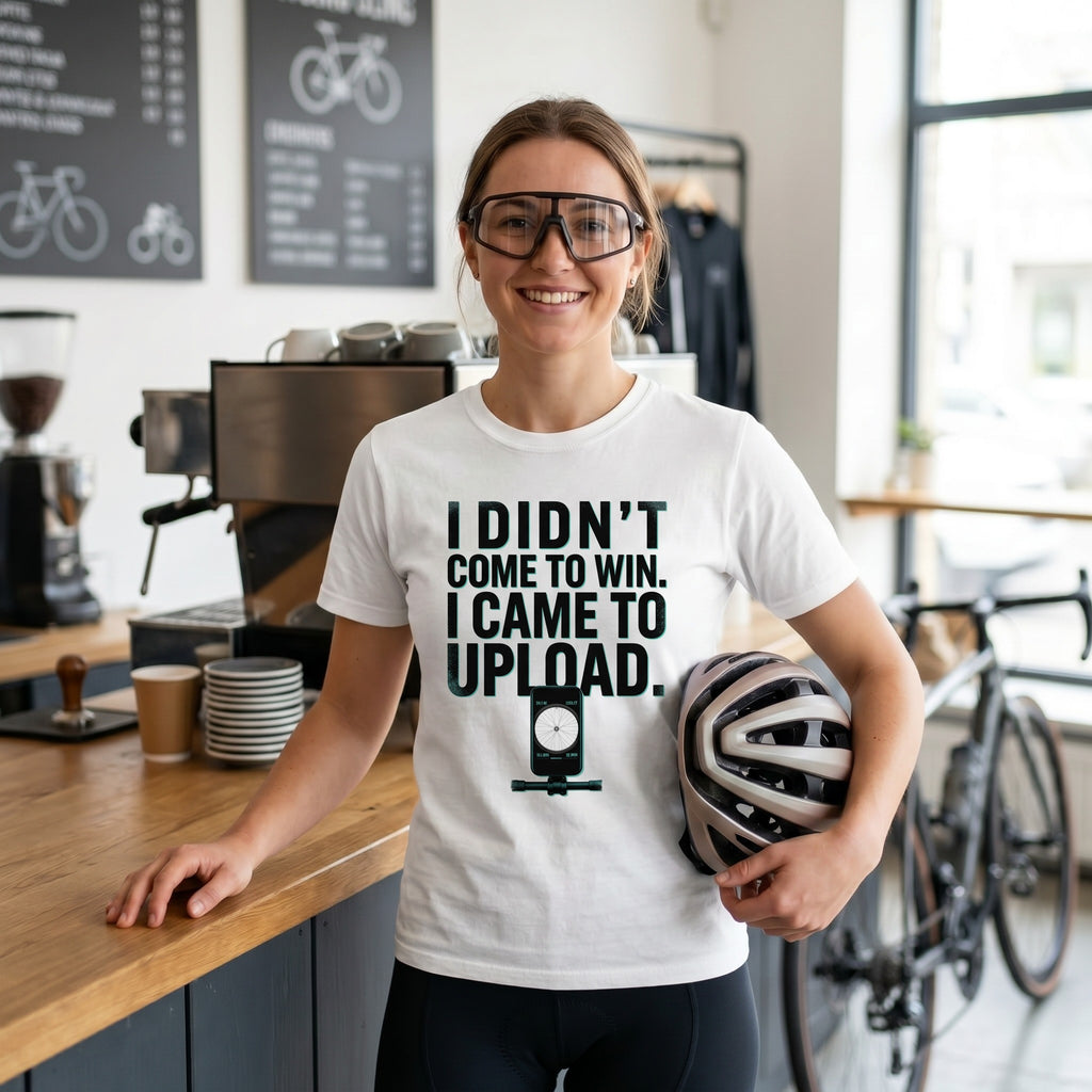 I Came To Upload T-Shirt — White lifestyle