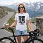 200M To Go Cycling T-Shirt — White lifestyle