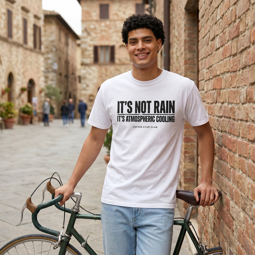 Atmospheric Cooling T-Shirt — White lifestyle