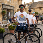 Melting Counts Cycling T-Shirt — White lifestyle