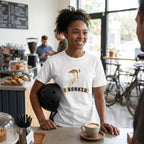 I Bonked T-Shirt — White lifestyle