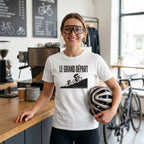 Le Grand Depart T-Shirt — White lifestyle