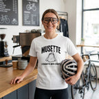 Mussette Bag Baguette T-Shirt — White lifestyle