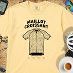 Maillot Croissant Cyclist T-Shirt — Banana