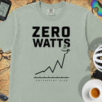 Zero Watts Cycling T-Shirt — Bay