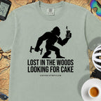 Lost in the Woods Bigfoot T‑Shirt — Bay