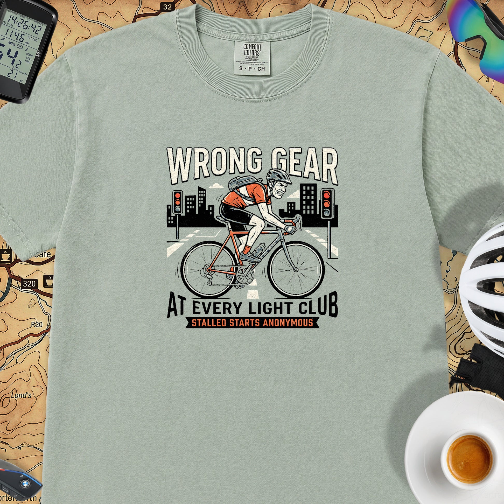 Wrong Gear at Light T-Shirt — Bay