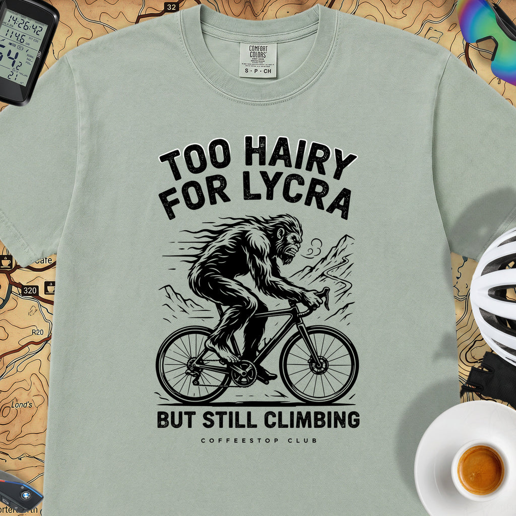 Too Hairy Cycling T-Shirt — Bay