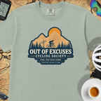 Out of Excuses Cyclist T-Shirt — Bay