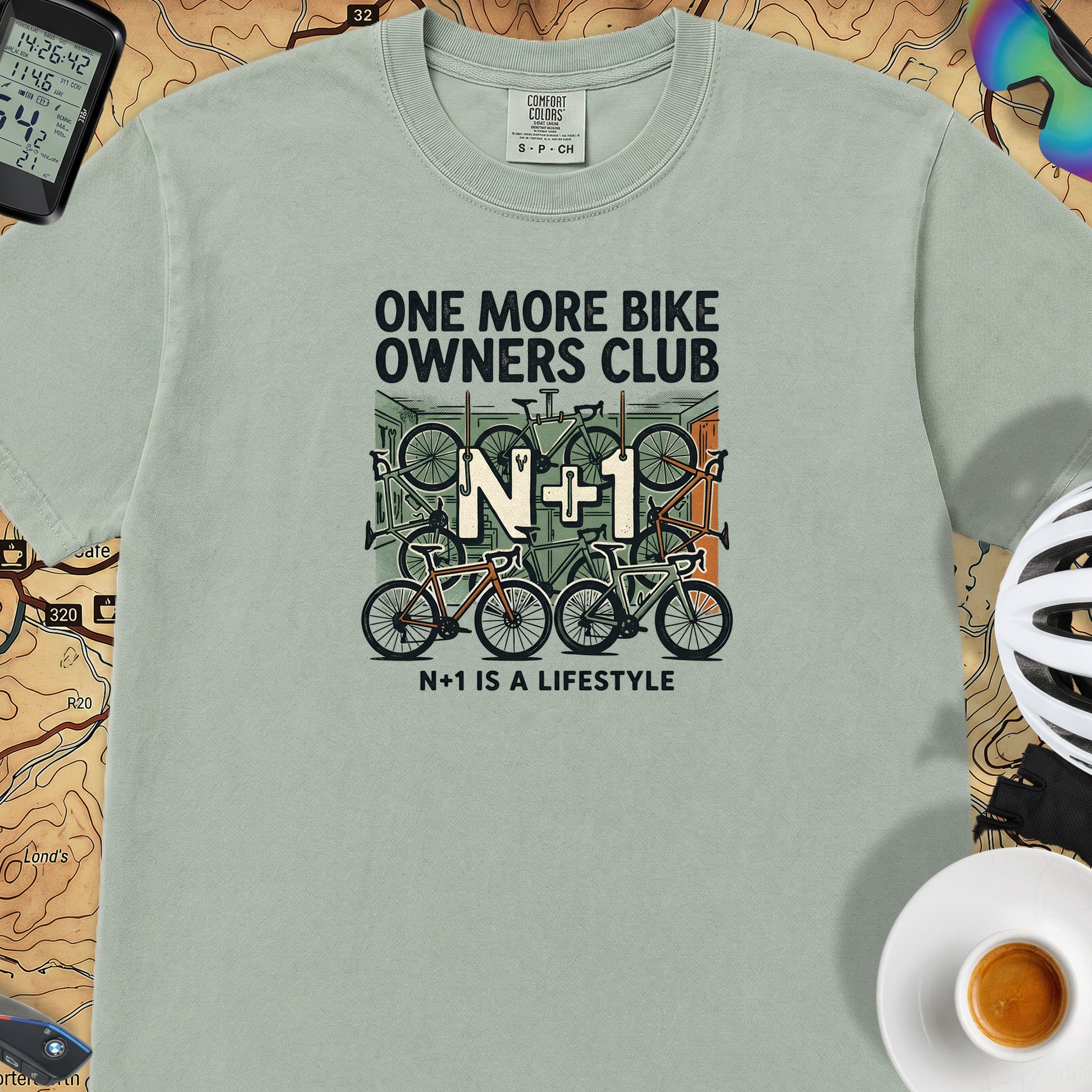 One More Bike N+1 T-Shirt — Bay