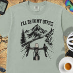 I'll Be In My Office Bike T‑Shirt — Bay