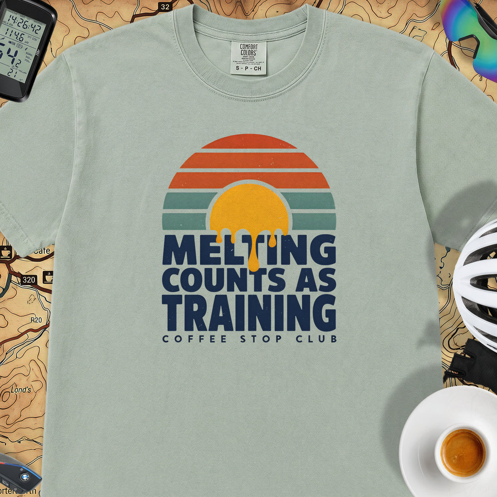 Melting Counts Cycling T-Shirt — Bay