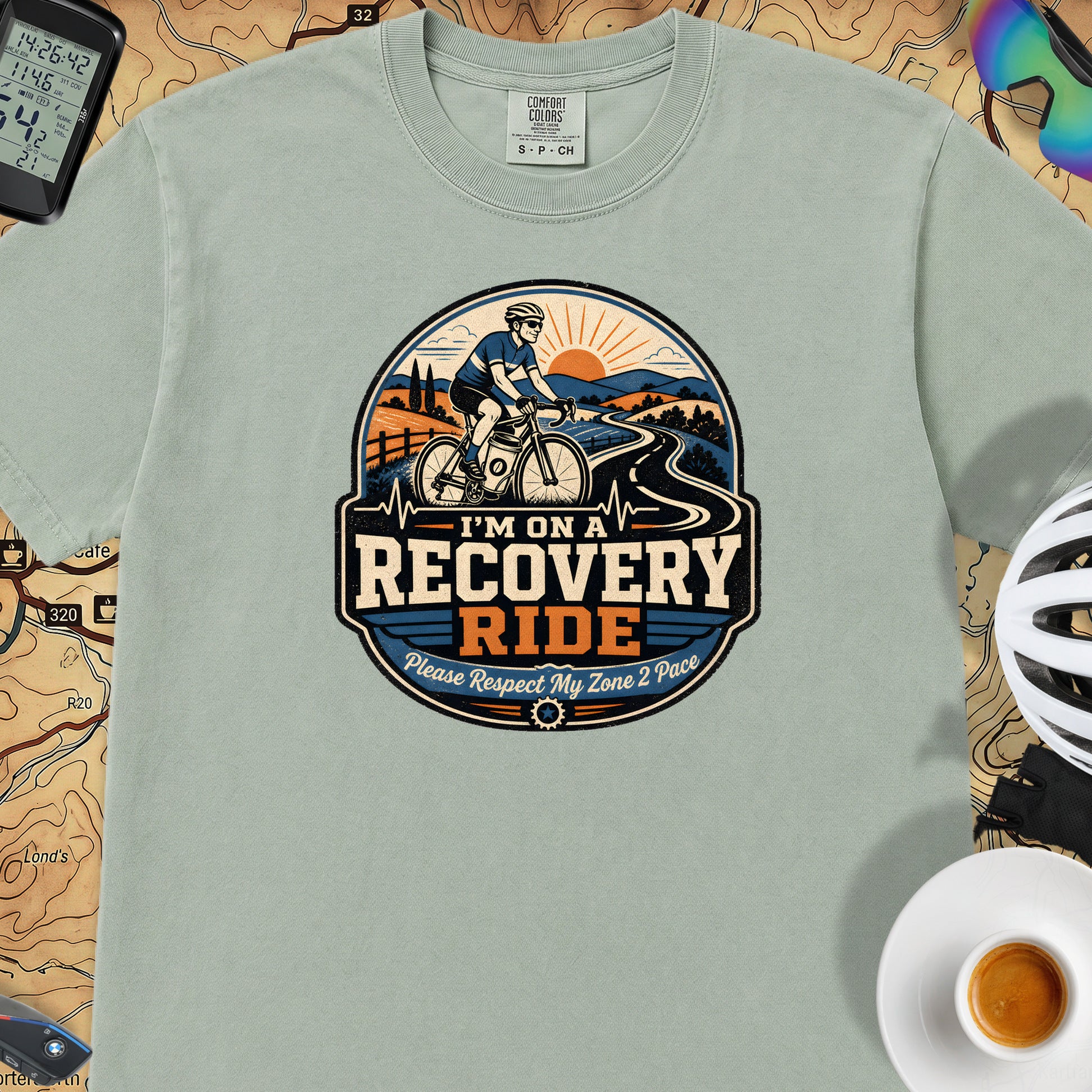 I'm On A Recovery Ride Comfort Colors T-Shirt — Bay