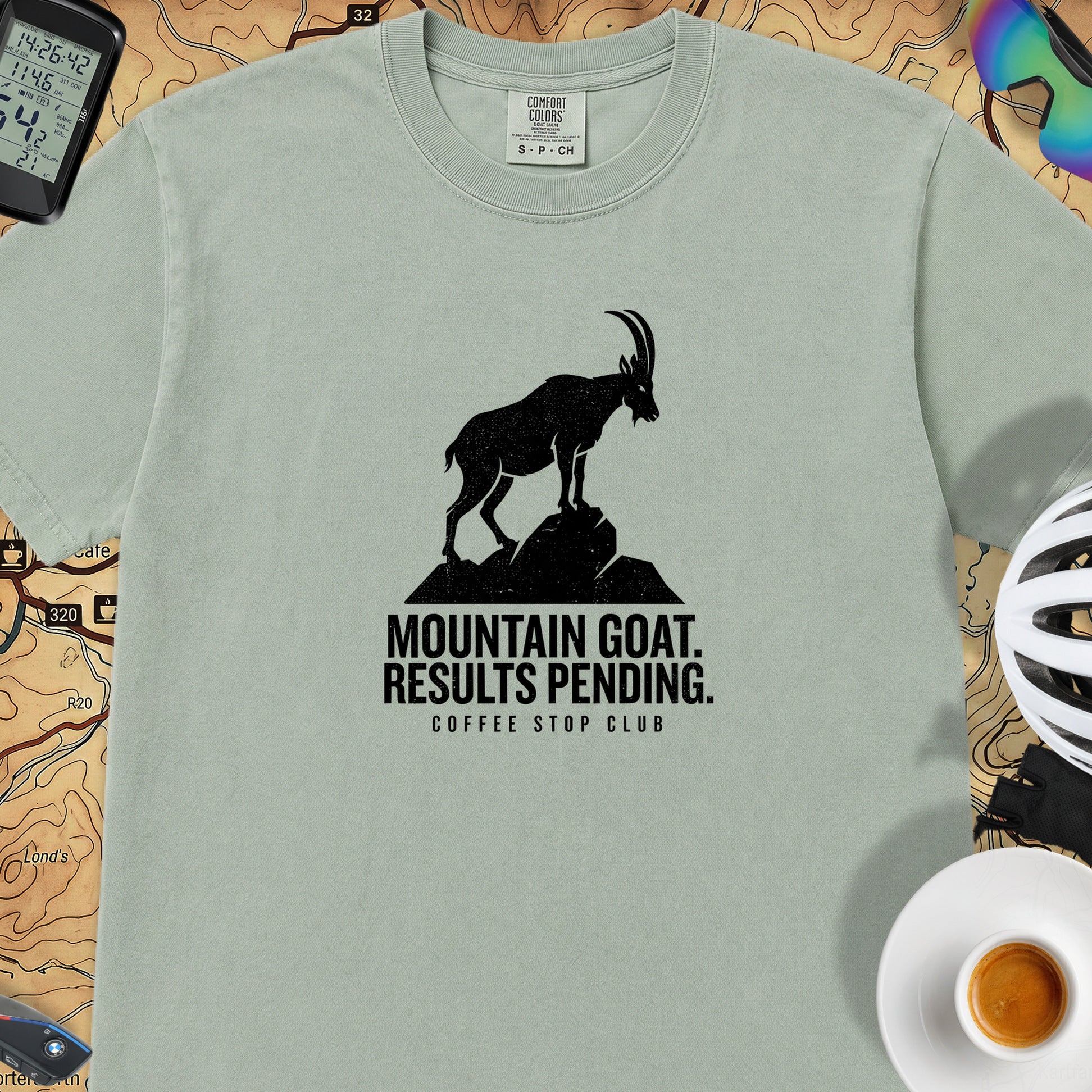 Mountain Goat Cycling T-Shirt — Bay