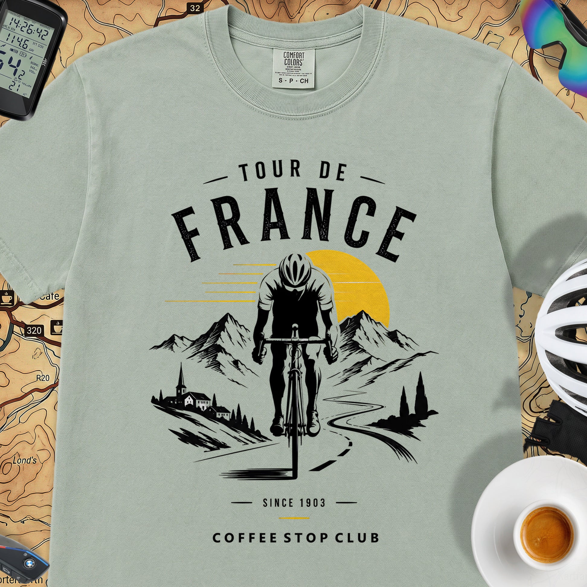 Tour de France CSC T-Shirt — Bay