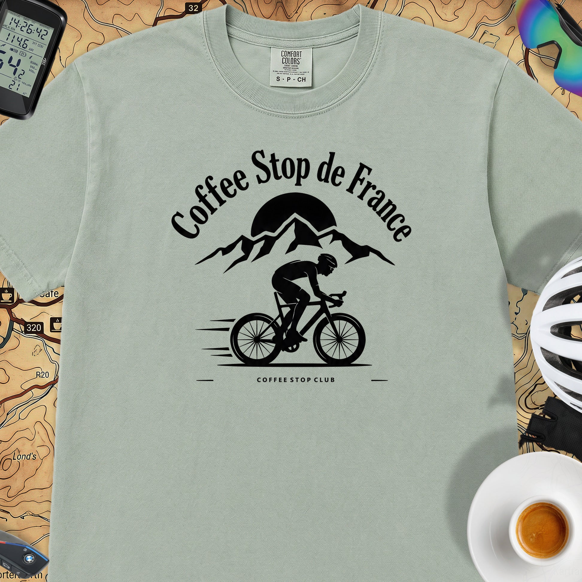 Coffee Stop de France T-Shirt — Bay
