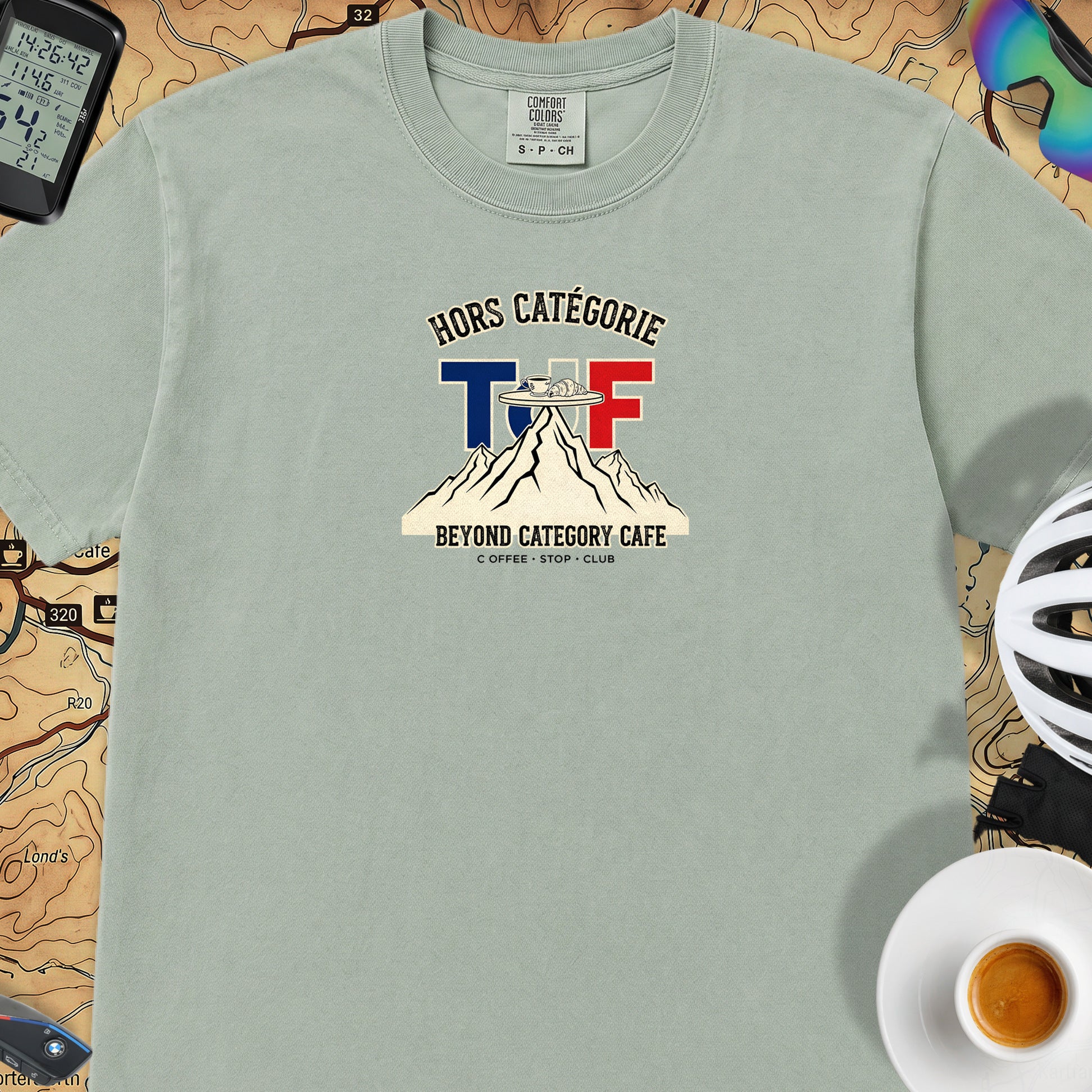 Hors Catégorie TdF Cycling T-Shirt — Bay