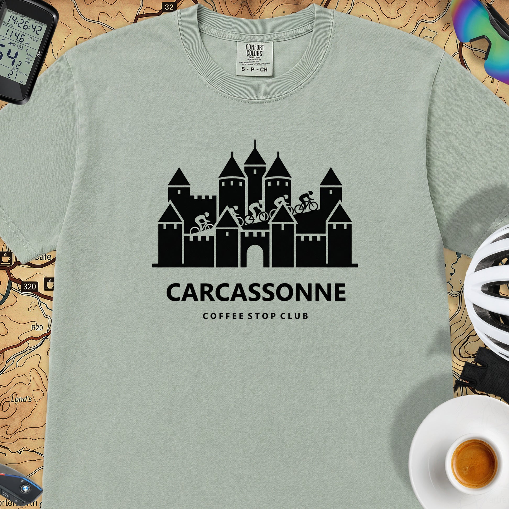 Carcassonne Tour T-Shirt — Bay