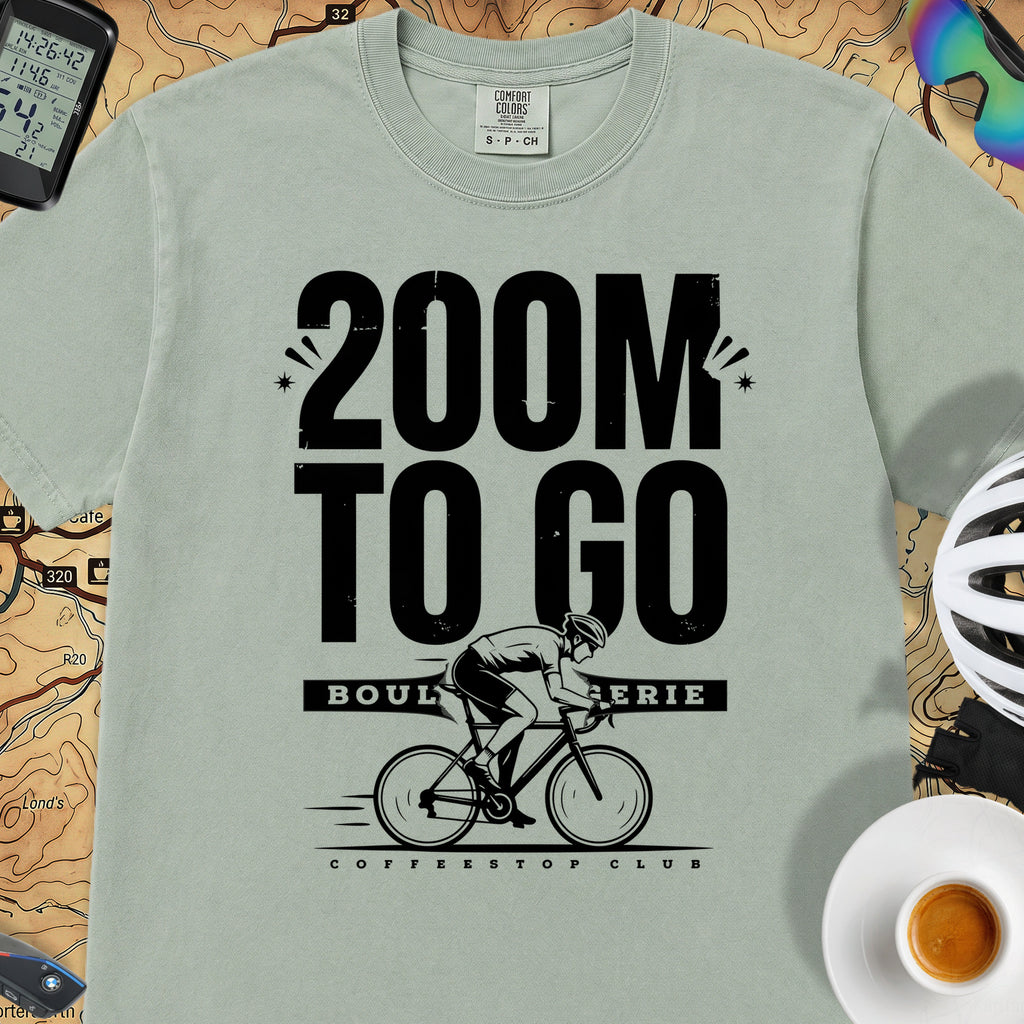 200M To Go Cycling T-Shirt — Bay
