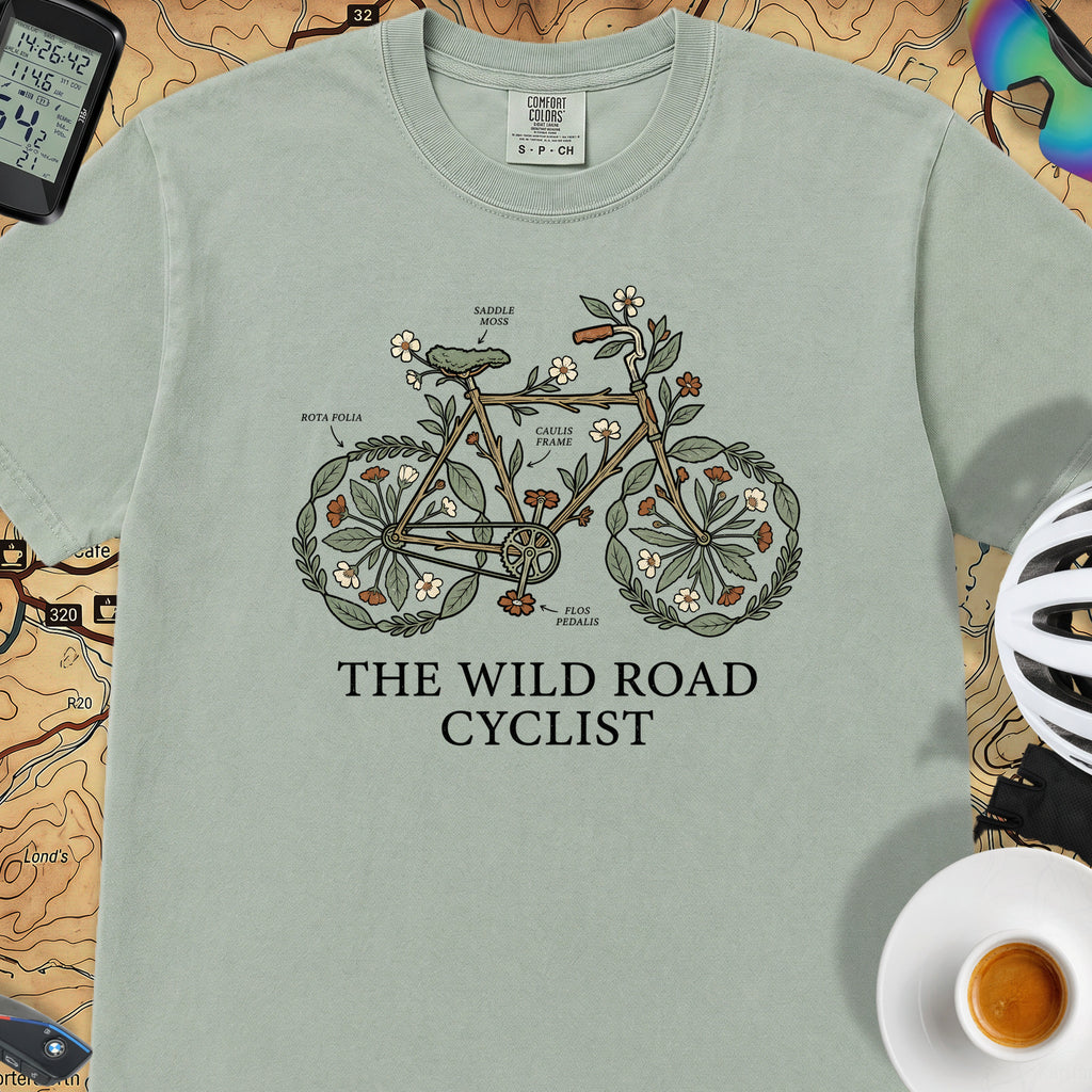 Wild Road Cyclist T-Shirt — Bay