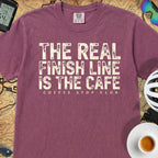 The Real Finish Line T‑Shirt — Berry