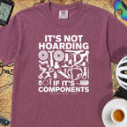 It's Not Hoarding Cycling T-Shirt — Berry