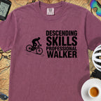 Descending Skills T-Shirt — Berry