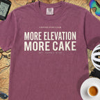 More Elevation More Cake T‑Shirt — Berry