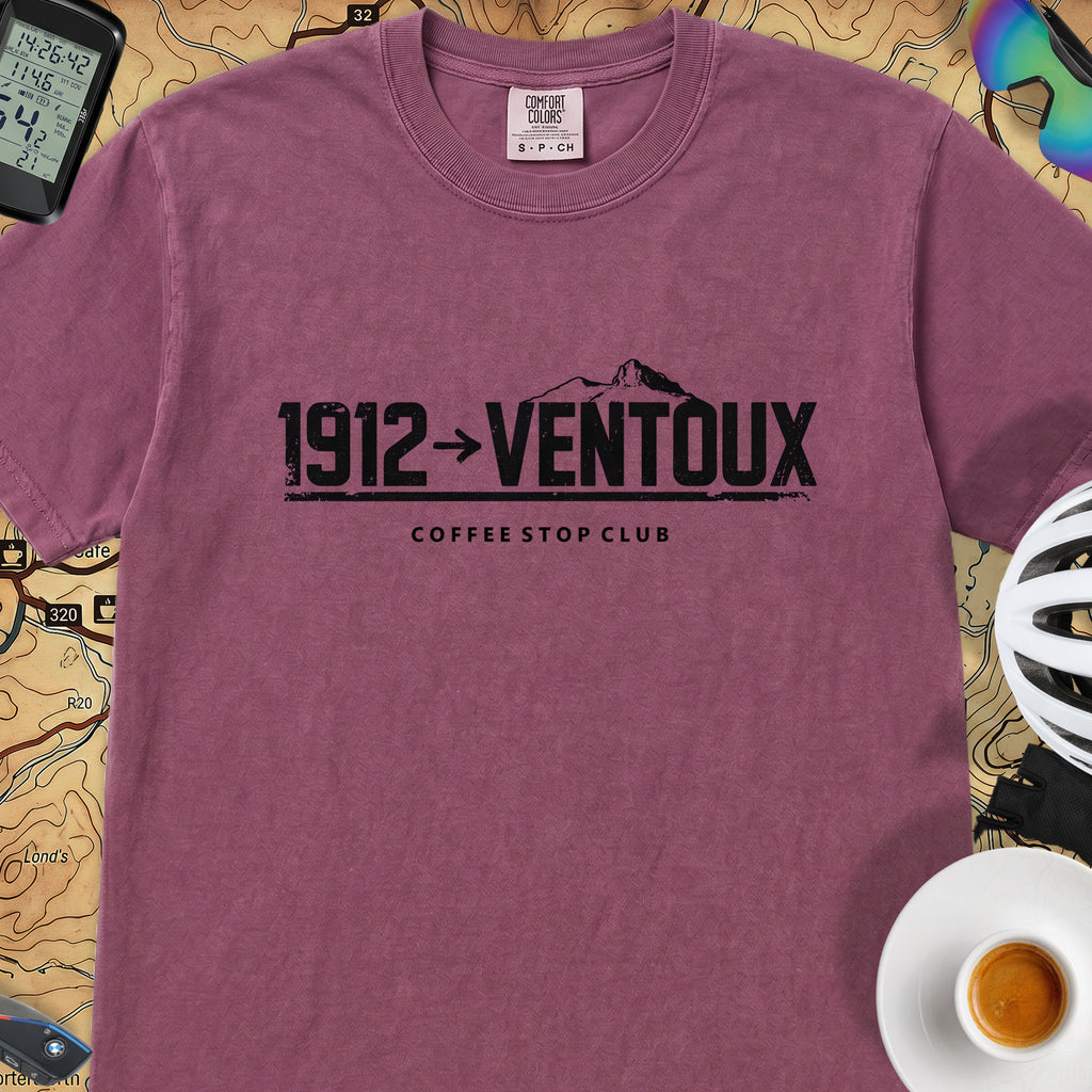 1912 --> Ventoux Tour T-Shirt — Berry