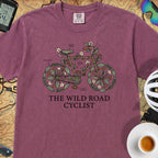 Wild Road Cyclist T-Shirt — Berry