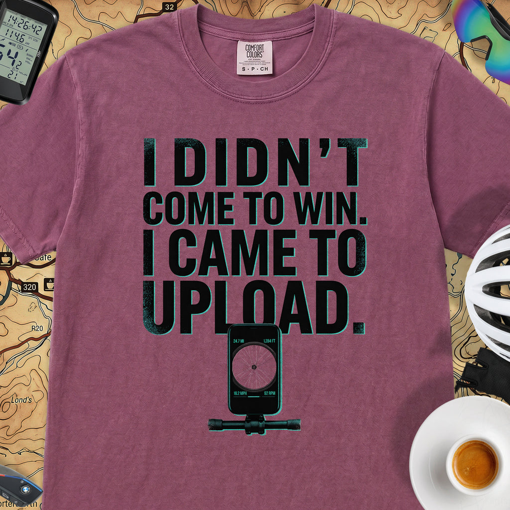 I Came To Upload T-Shirt — Berry