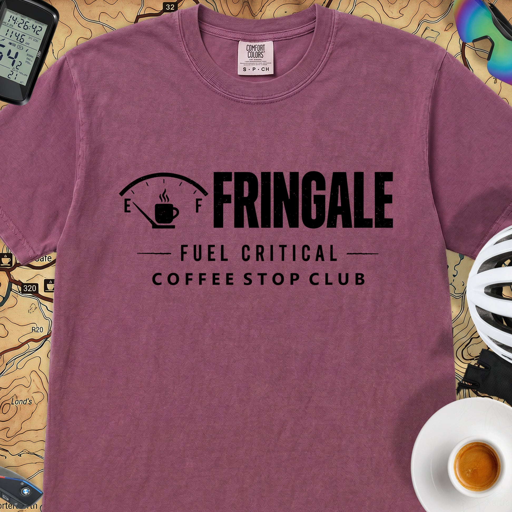 Fringale Fuel Critical T-Shirt — Berry