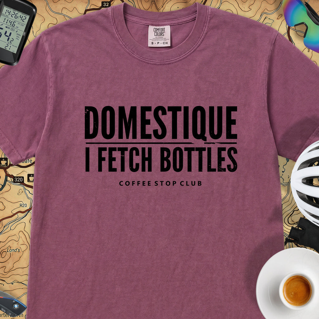 Domestique Tour T‑Shirt — Berry