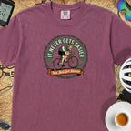 Never Gets Easier T-Shirt — Berry