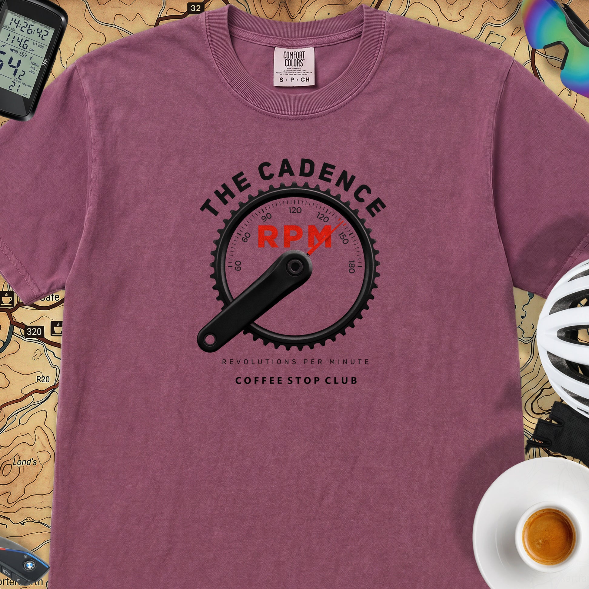 The Cadence Tour T-Shirt — Berry