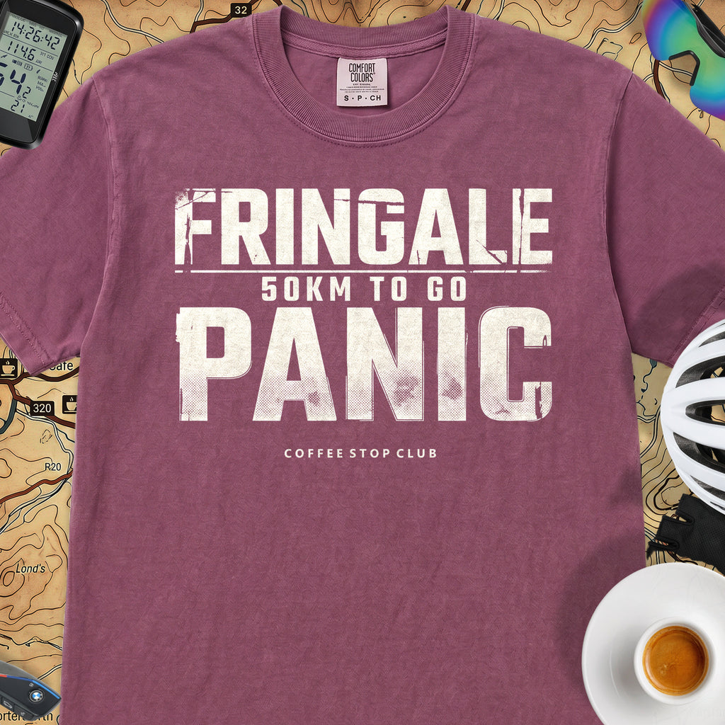 Fringale Bonk Tour T‑Shirt — Berry