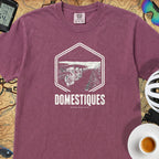 Domestiques Vintage Society T-Shirt — Berry