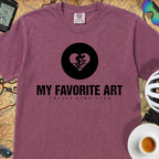 Latté Art Cycling T-Shirt — Berry