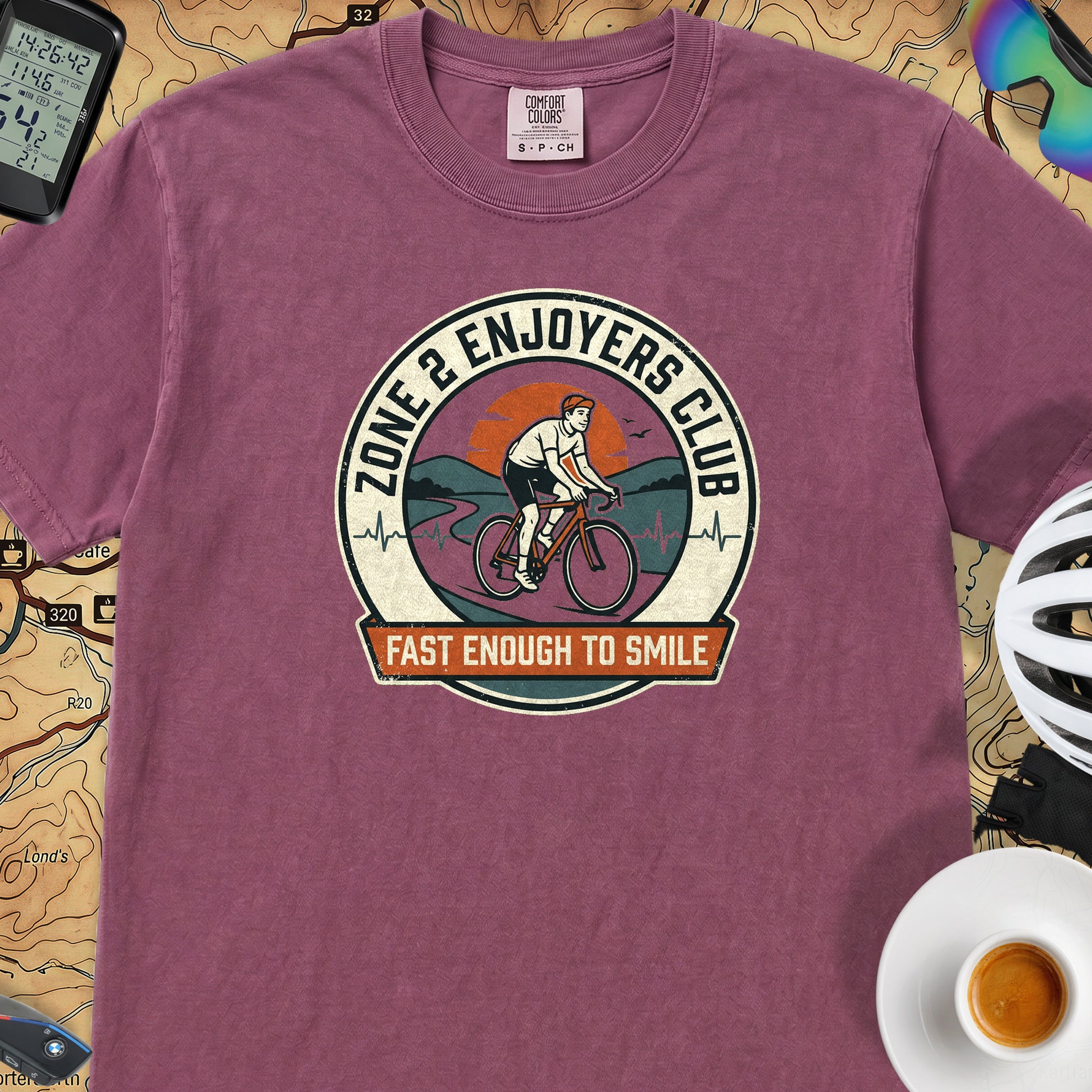 Zone 2 Enjoyers T-Shirt — Berry