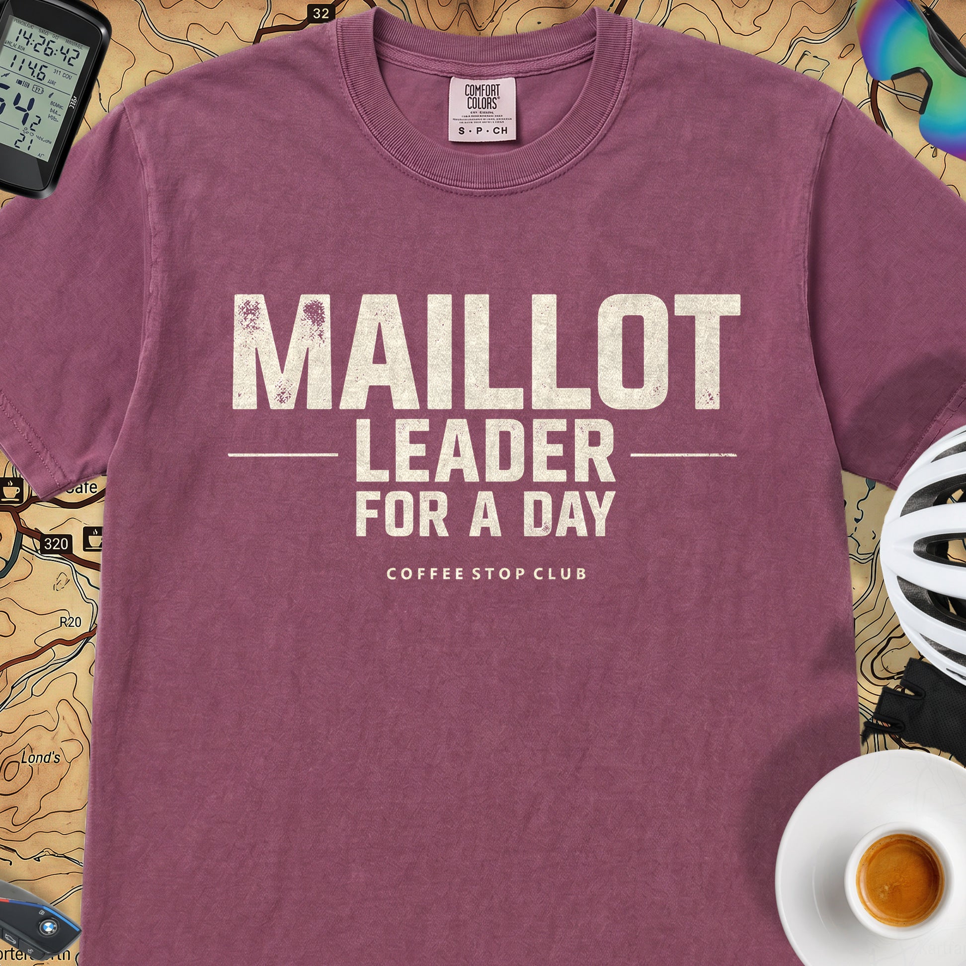 Maillot Tour T‑Shirt — Berry