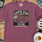 We Ride for the Bakery T-Shirt — Berry